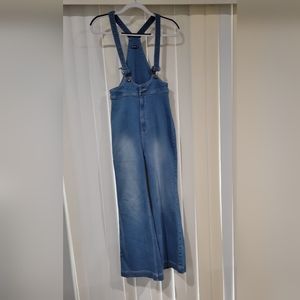 Freakins Womens Size 30 Wide Bottom OverAlls